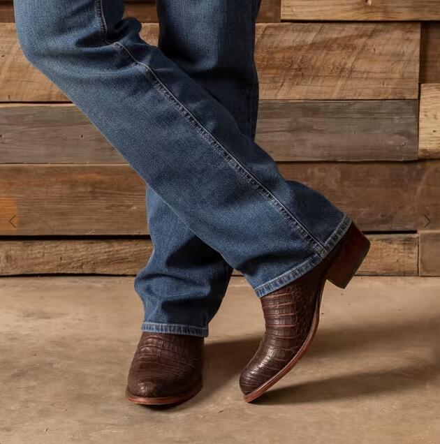 Tecovas Outlet | Men's The Dillon-Mahogany Caiman