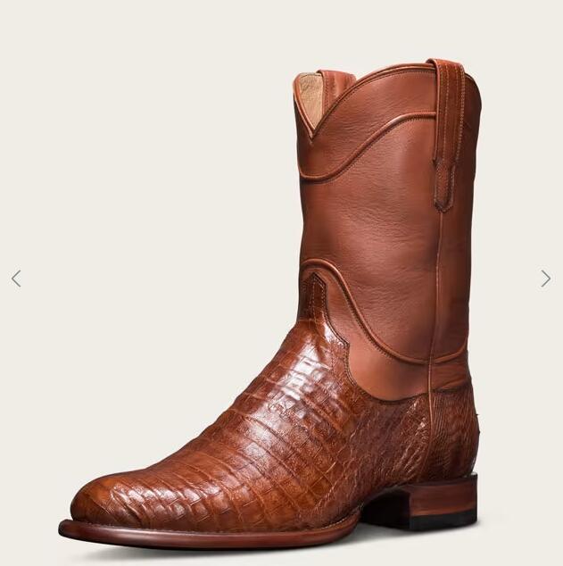 Tecovas Outlet | Men's The Cole-Pecan Caiman