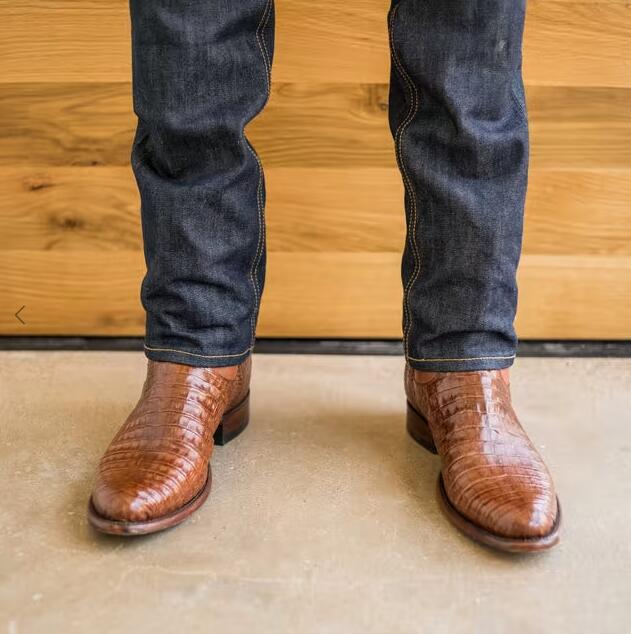 Tecovas Outlet | Men's The Cole-Pecan Caiman