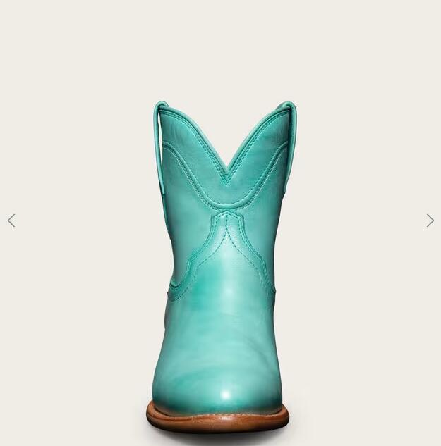 Tecovas Outlet | Women's The Penny-Turquoise Bovine