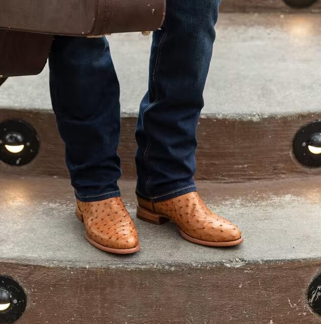 Tecovas Outlet | Men's The Duke-Grain Ostrich