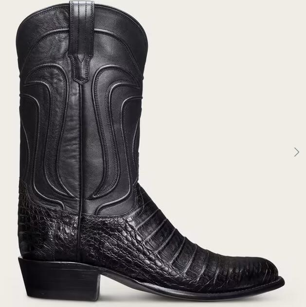 Tecovas Outlet | Men's The Dillon-Midnight Caiman - Click Image to Close