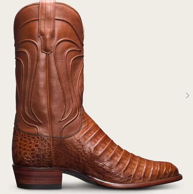 Tecovas Outlet | Men's The Dillon-Pecan Caiman - Click Image to Close