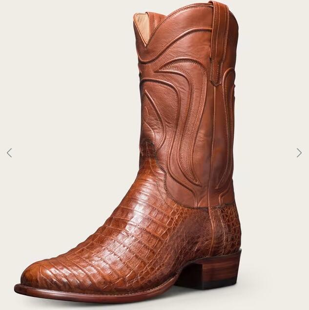 Tecovas Outlet | Men's The Dillon-Pecan Caiman