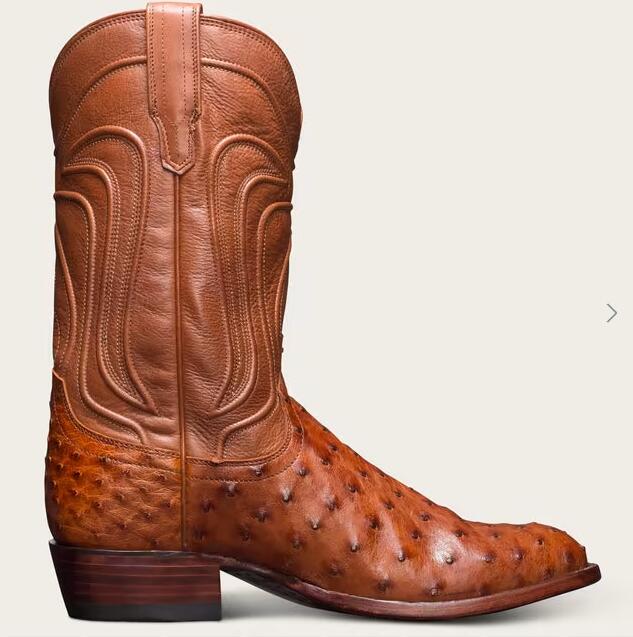 Tecovas Outlet | Men's The Wyatt-Pecan Ostrich