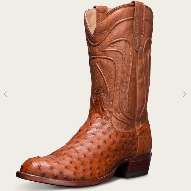 Tecovas Outlet | Men's The Wyatt-Pecan Ostrich