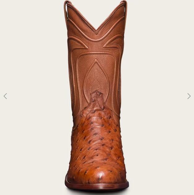 Tecovas Outlet | Men's The Wyatt-Pecan Ostrich