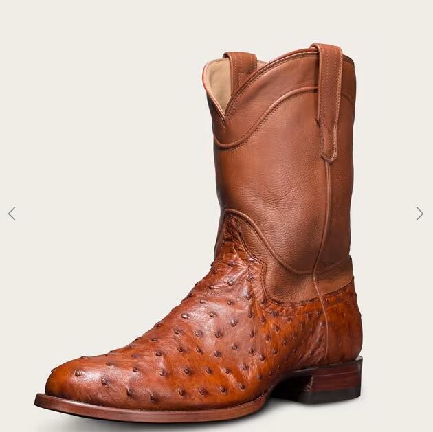 Tecovas Outlet | Men's The Duke-Pecan Ostrich