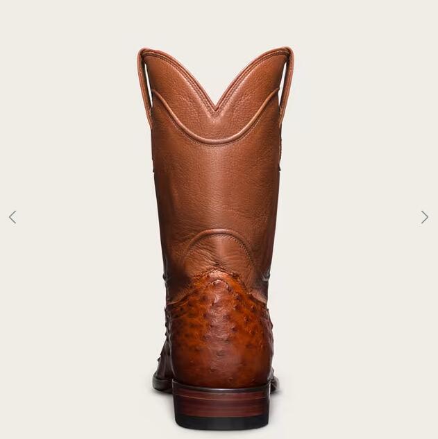 Tecovas Outlet | Men's The Duke-Pecan Ostrich