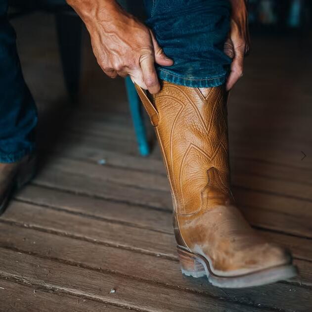 Tecovas Outlet | Men's The Bandera-Wheat Bison